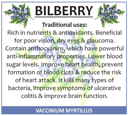 Bilberry (Blueberry)