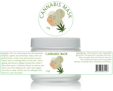 Cannabis Face Mask